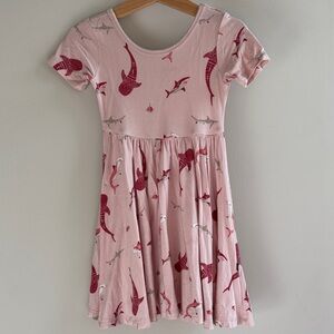 Kyte baby 2T twirl dress in blush shark